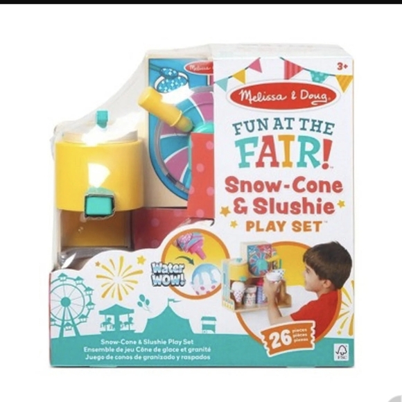 NWT Melissa and Doug Fun at the Fair Snow Cone & Slushie Playset Wooden … - Picture 5 of 16